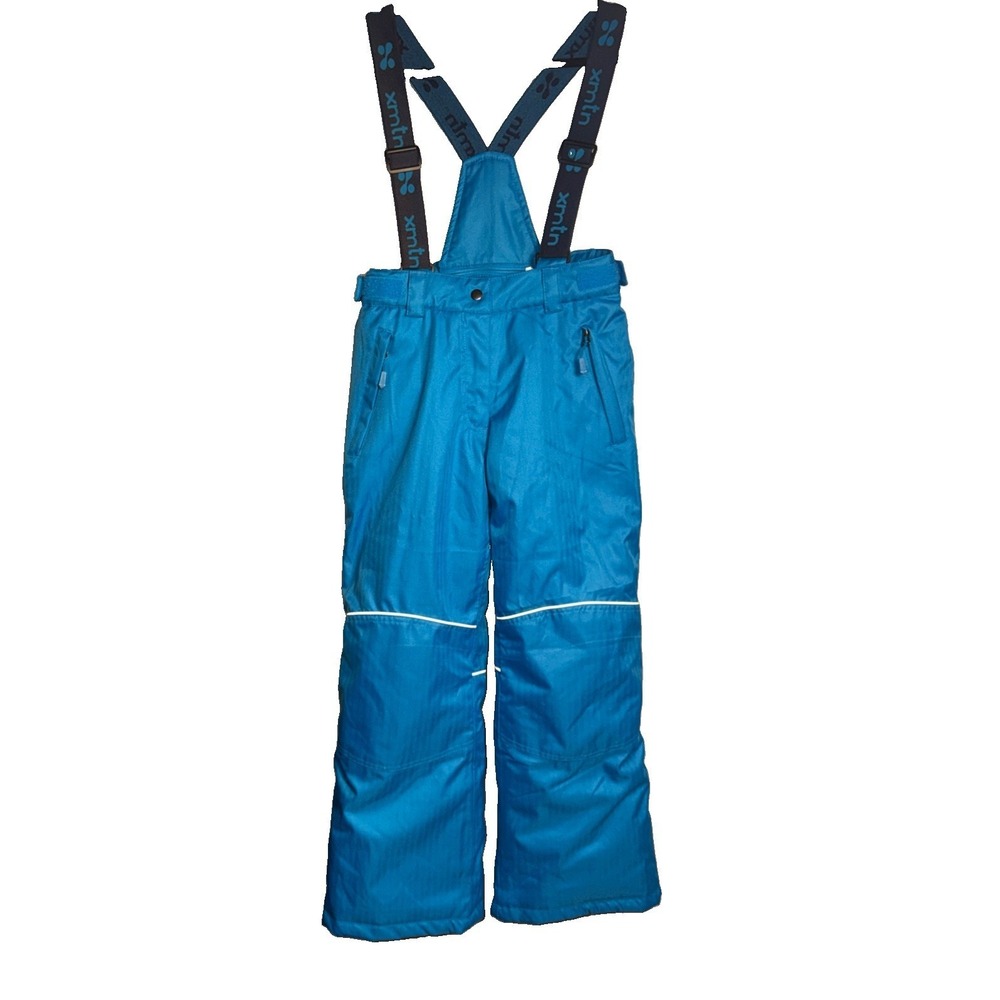 xmtn Snow Pants Adjustable Suspenders Size 10/12 Blue Winter Ski Bibs Outdoor